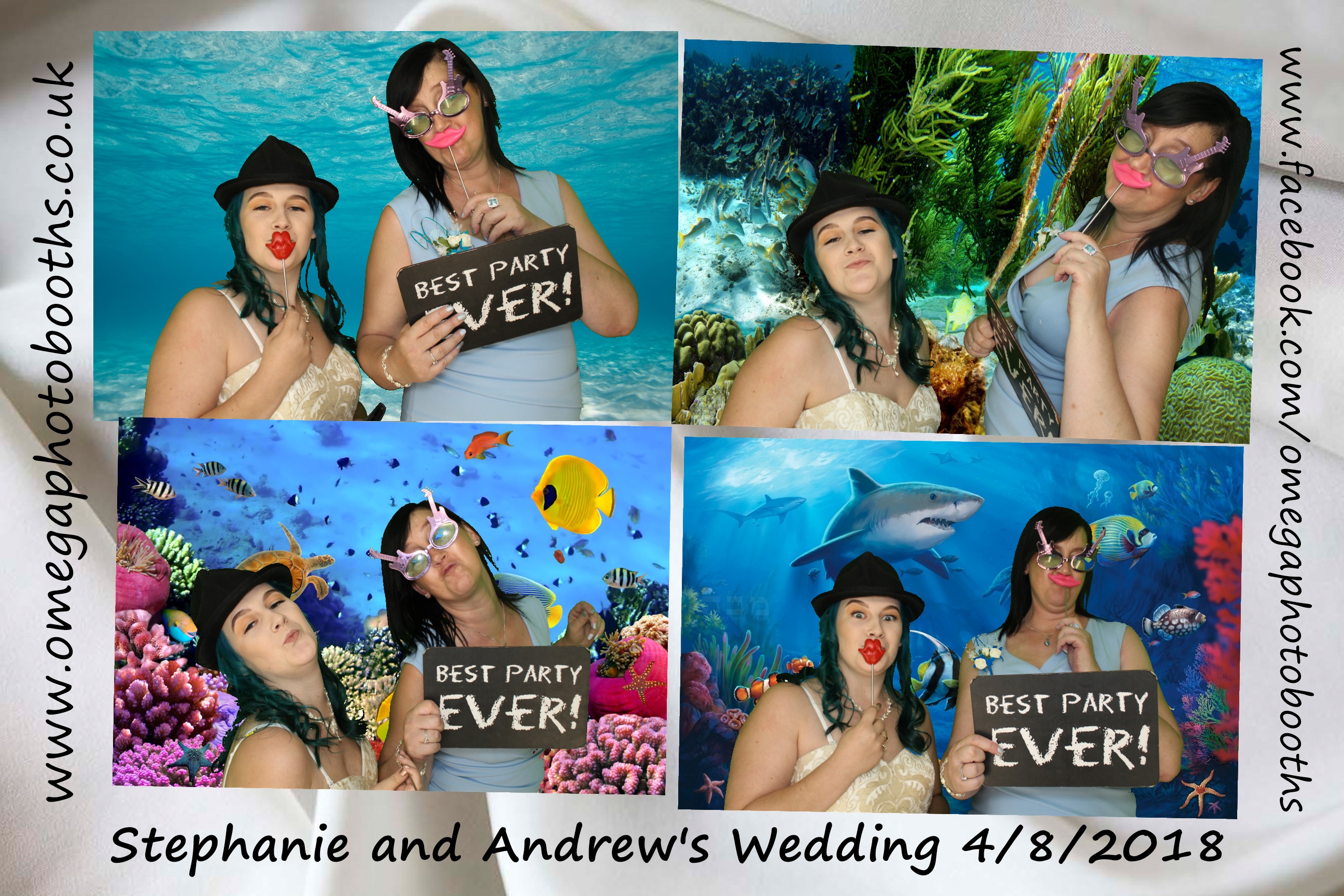 Stephanie and Andrew's Wedding | View more photos from the event at gallery.omegaphotobooths.co.uk/u/Omega-Photobooths/Stephanie-and-Andrews-Wedding